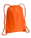 8881 Liberty BagsĀ® Drawstring Backpack in Orange