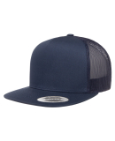 Yupoong-Flex Fit 6006 Five-Panel Classic Trucker C in Navy