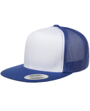 Yupoong-Flex Fit 6006 Five-Panel Classic Trucker C in Royal/ white/ royal