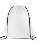 8886 Liberty Bags® Value Drawstring Backpack in White