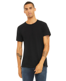BELLA+CANVAS 3413 Unisex Howard Tri-blend T-shirt in Solid black triblend