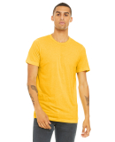 BELLA+CANVAS 3413 Unisex Howard Tri-blend T-shirt in Yellow gold triblend