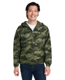 Champion Clothing CO200 Packable Jacket in Olive green camo