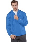 Champion Clothing CO200 Packable Jacket in Royal blue