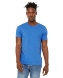 Bella + Canvas 3301 Unisex Sueded Tee in Heather columbia blue