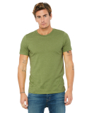 Bella + Canvas 3001CVC Unisex Short Sleeve Heather in Heather green