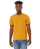 Bella + Canvas 3001CVC Unisex Short Sleeve Heather in Heather mustard