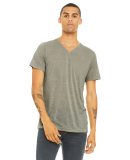 BELLA+CANVAS 3005 Cotton V-Neck T-shirt in Stone marble