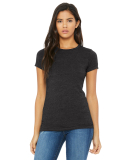 BELLA 6004 Womens Favorite T-Shirt in Dark grey heather
