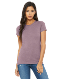 BELLA 6004 Womens Favorite T-Shirt in Heather purple