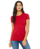 BELLA 6004 Womens Favorite T-Shirt in Red
