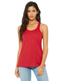 BELLA 8800 Womens Racerback Tank Top in Red