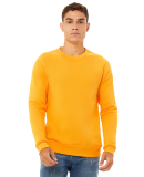 BELLA+CANVAS 3901 Unisex Tri-blend Sponge Fleece S in Gold
