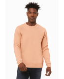 BELLA+CANVAS 3901 Unisex Tri-blend Sponge Fleece S in Peach