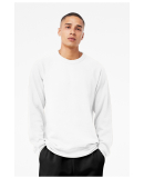 BELLA+CANVAS 3901 Unisex Tri-blend Sponge Fleece S in White