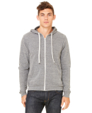 BELLA+CANVAS 3909 Unisex Tri-blend Sponge Fleece Z in Grey triblend