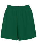 960 Ladies Wicking Mesh Short  in Dark green