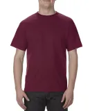 1301 Alstyle Adult Cotton Tee in Burgundy
