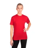 Next Level 6010 Men's Tri-Blend Crew in Red