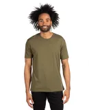 Next Level 6010 Men's Tri-Blend Crew in Military green