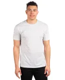 Next Level 6010 Men's Tri-Blend Crew in Heather white