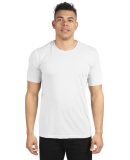 Next Level 6200 Men's Poly/Cotton Tee in White