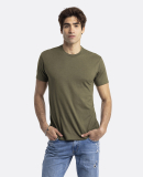 Next Level 6210 Men's CVC Crew in Military green