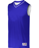 Augusta Sportswear 152 Adult Reversible Two-Color  in Purple/ white