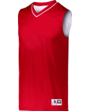 Augusta Sportswear 152 Adult Reversible Two-Color  in Red/ white