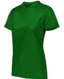 Augusta Sportswear 1567 Ladies' Attain Two-Button  in Dark green