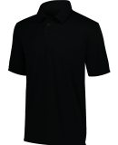 Augusta Sportswear 5017 Adult Vital Polo in Black