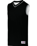 Augusta Sportswear 153 Youth Reversible Two-Color  in Black/ white