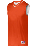 Augusta Sportswear 153 Youth Reversible Two-Color  in Orange/ white