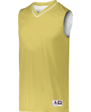 Augusta Sportswear 153 Youth Reversible Two-Color  in Vegas gold/ white