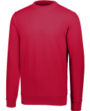 Augusta Sportswear 5416 Adult 60/40 Fleece Crewnec in Red