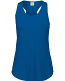 Augusta Sportswear 3078 Ladies' Lux Tri-Blend Tank in Royal heather
