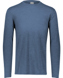 Augusta Sportswear 3075 Adult 3.8 oz., Tri-Blend L in Navy heather