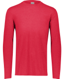 Augusta Sportswear 3075 Adult 3.8 oz., Tri-Blend L in Red heather