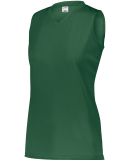Augusta Sportswear 4795 Girls Sleeveless Wicking A in Dark green