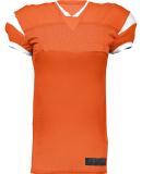 Augusta Sportswear 9583 Youth Slant Football Jerse in Orange/ white