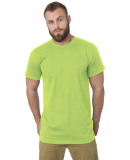 Bayside Apparel 5200 Tall 6.1 oz., Short Sleeve T- in Lime green
