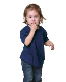 Bayside Apparel BA4125 Toddler 5.4 oz., 100% Cotto in Dark navy