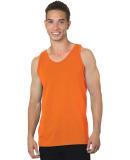 Bayside Apparel 6500 Men's 6.1 oz., 100% Cotton Ta in Orange