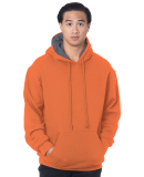 Bayside Apparel BA930 Adult Super Heavy Thermal-Li in Bright orange/ dark grey