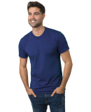 Bayside Apparel 9570 Unisex 4.2 oz., Triblend T-Sh in Tri denim