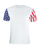 Code V 3976 Men's Stars & Stripes T-Shirt in Stars/ stripes