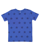Code V 3029 Toddler Five Star T-Shirt in Royal star