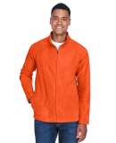 Team 365 TT90 Men's Campus Microfleece Jacket in Sport orange