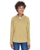 Team 365 TT90W Ladies' Campus Microfleece Jacket in Sport vegas gold