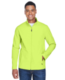 Team 365 TT80 Men's Leader Soft Shell Jacket in Safety yellow